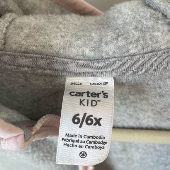 Girls Zip up Fleece - Picture 3 of 3